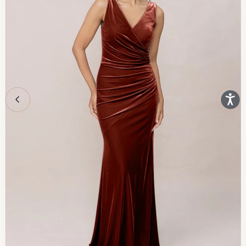 Revelry Dawson Dress in Terracotta